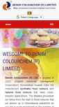 Mobile Screenshot of denimcolourchem.com